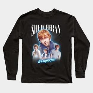 Rupert Grint Shed Eeran Parody Cursed Fan Collage Long Sleeve T-Shirt